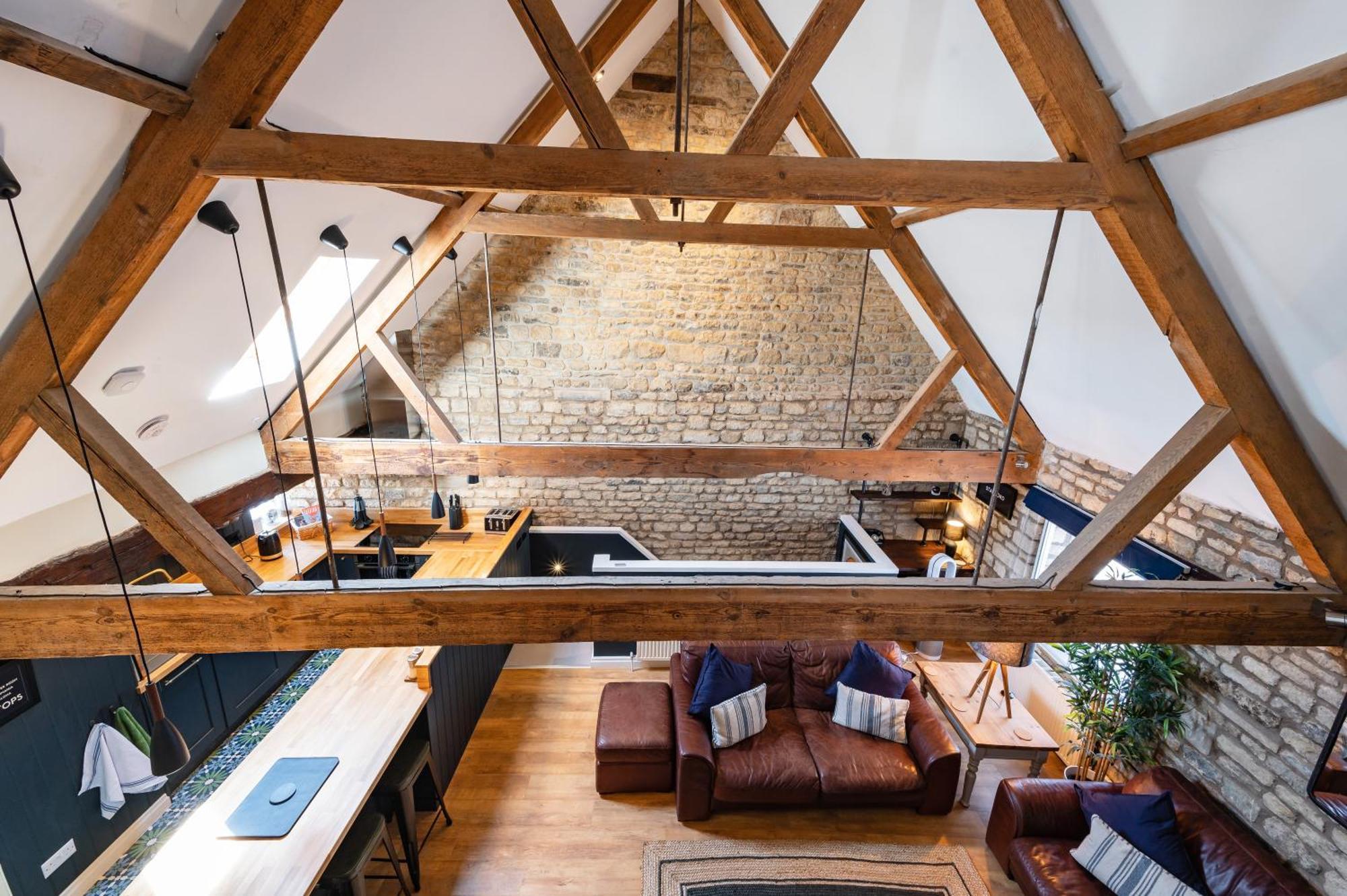 Luxury Town Centre Loft Apartment In Converted Granary Stamford Buitenkant foto